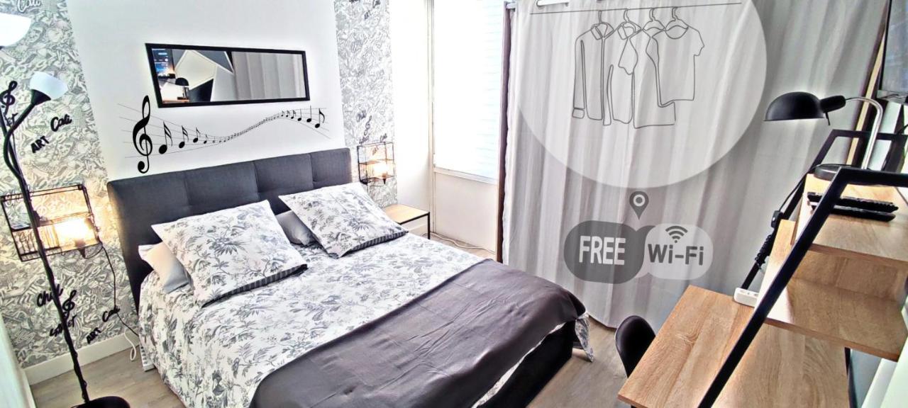 T4 Massy Tgv By Beds4Wanderlust - 80M2 Avec Terrasse Et Bureau - Proche Coulee Verte - Ideal Pro Ou Famille Luaran gambar