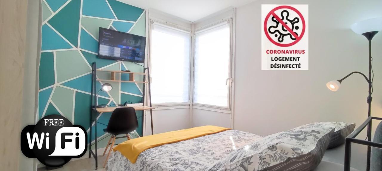 T4 Massy Tgv By Beds4Wanderlust - 80M2 Avec Terrasse Et Bureau - Proche Coulee Verte - Ideal Pro Ou Famille Luaran gambar