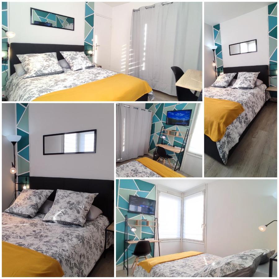 T4 Massy Tgv By Beds4Wanderlust - 80M2 Avec Terrasse Et Bureau - Proche Coulee Verte - Ideal Pro Ou Famille Luaran gambar